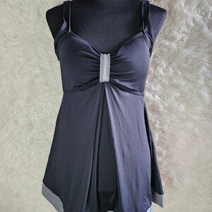 Glow & Grow Women's Black Swim Suit Size: S